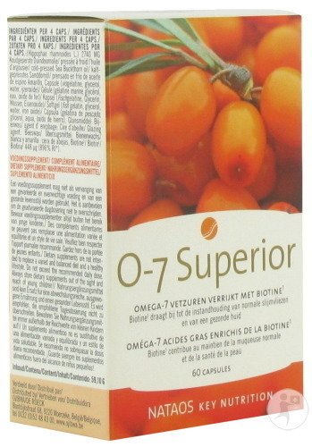 Nataos Key Nutrition O-7 Superior Complément Alimentaire 60 Capsules