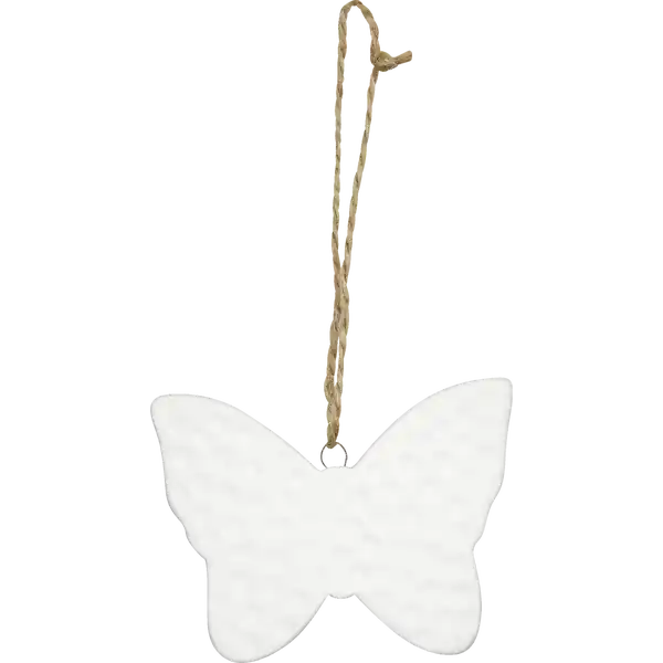 HÄNGER KERAMIK HERZ SCHMETTERLING