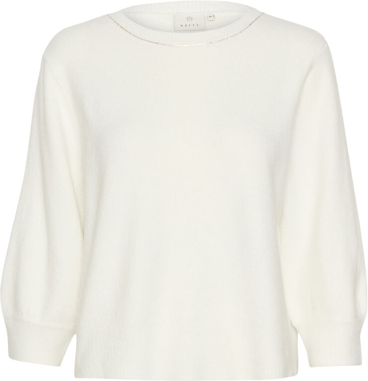 Kaffe KAmeridith Pullover Chalk cc.