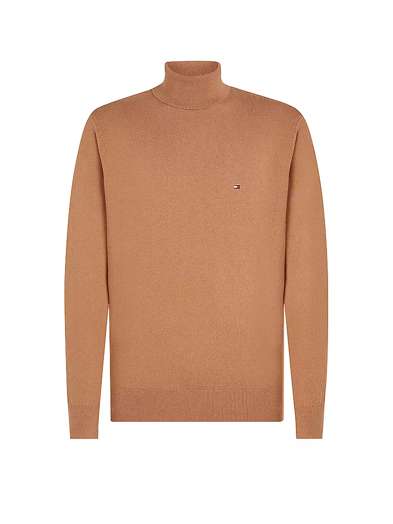 TOMMY HILFIGER Rollkragenpullover  camel