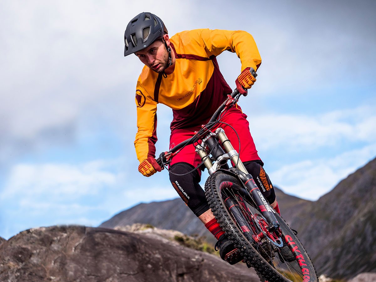 Endura MT500 Spray Shorts Rød