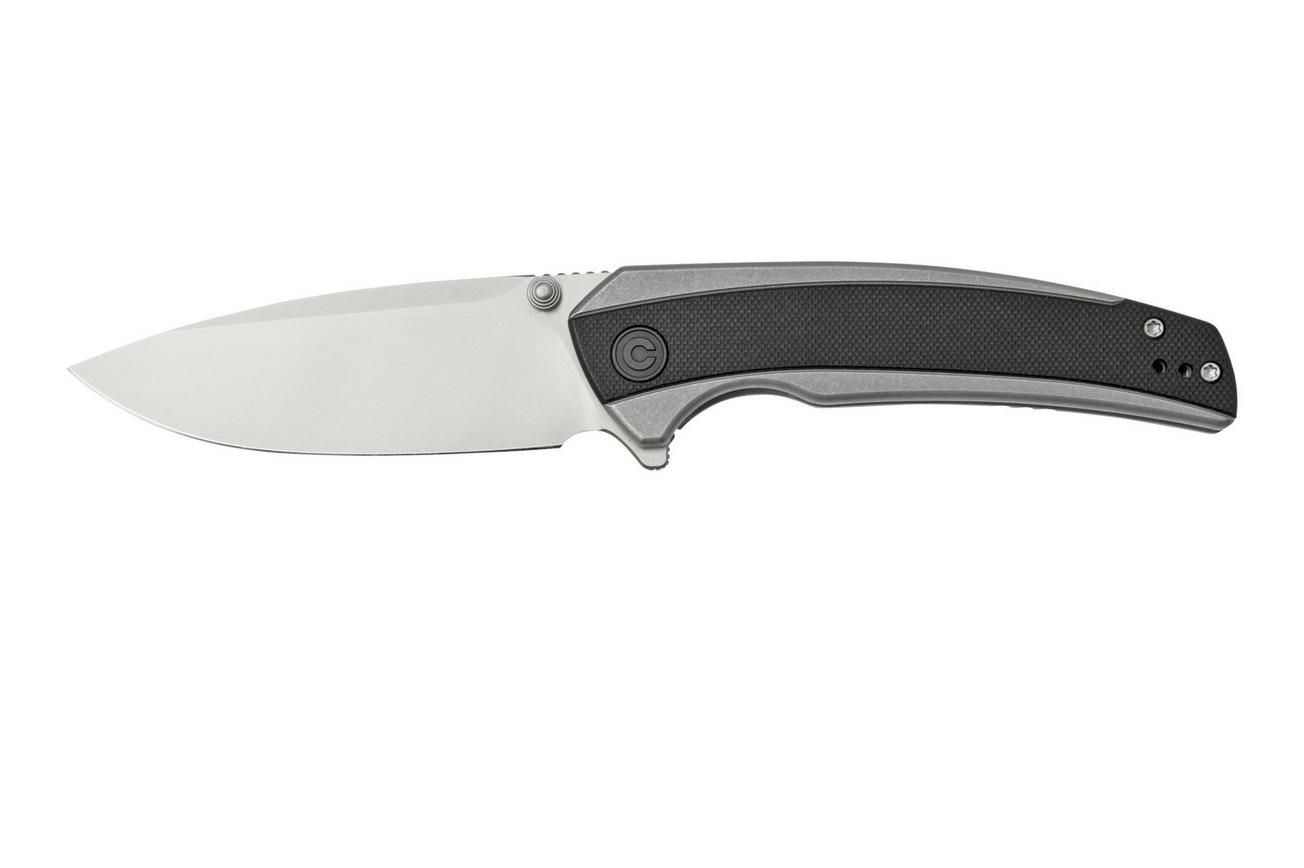 Civivi Teraxe C20036-3 Black G10 Grey Steel, zakmes