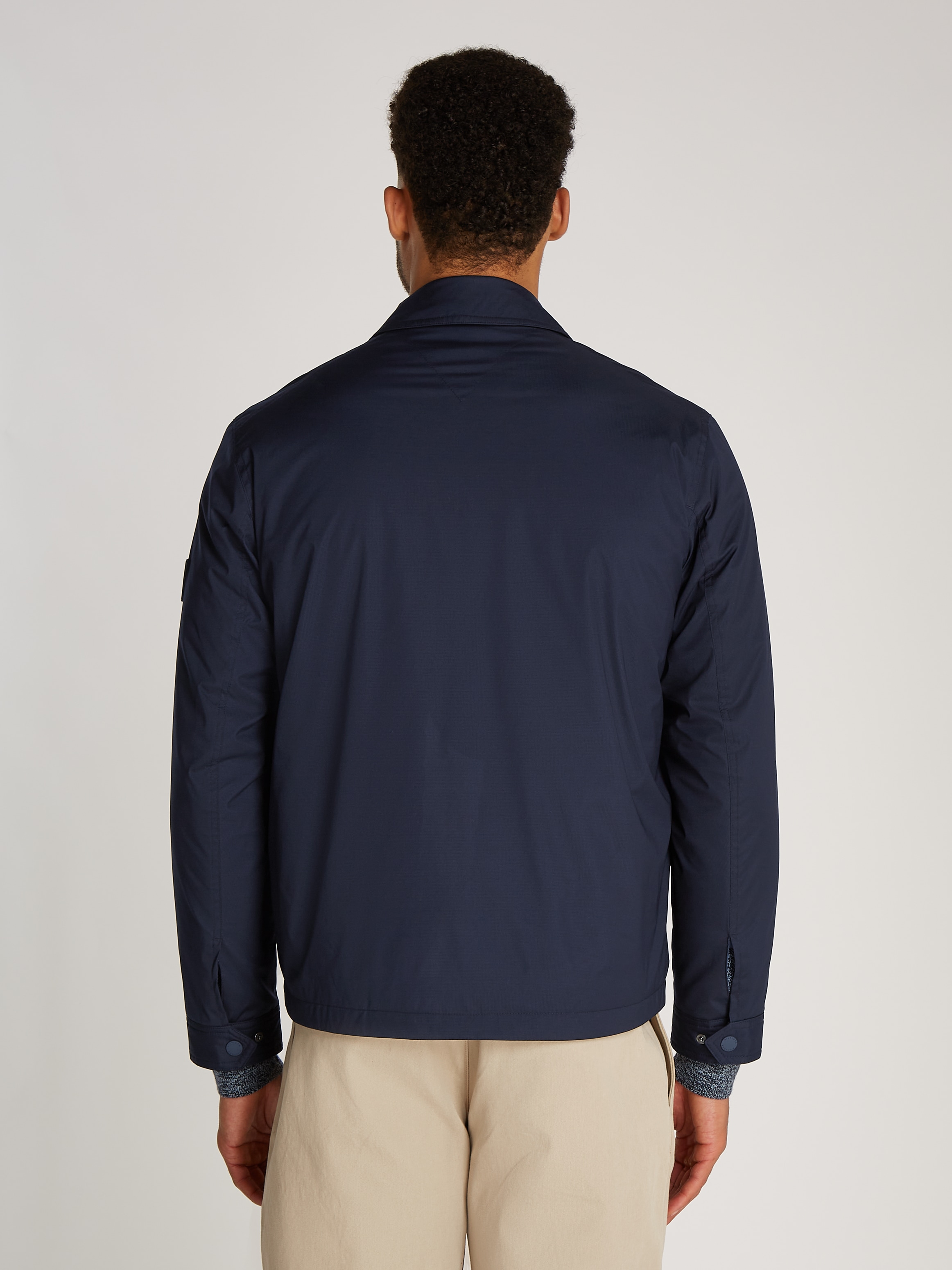 Tommy Hilfiger Blouson »PADDED SHIRT JACKET« mit Brusttaschen