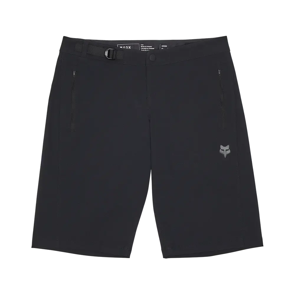 Fox Ranger MTB Fietsbroek Kort Zwart/Zilver Dames