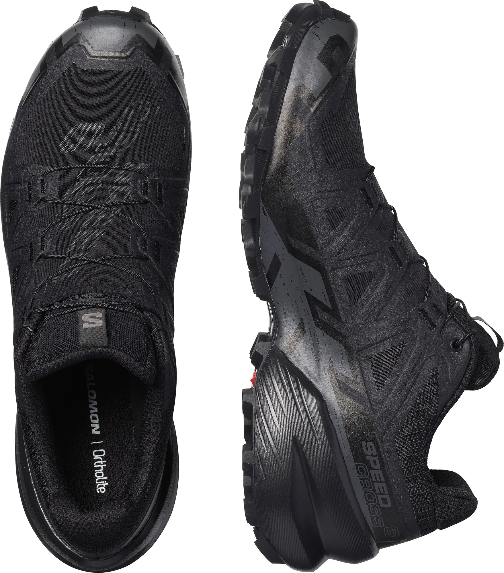 Salomon Men's Speedcross 6 Black/Black/Phantom