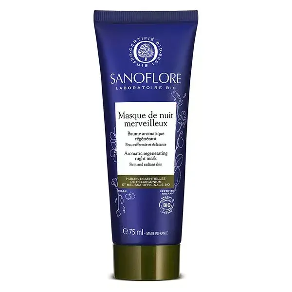 Máscara Noturna Maravilhosa Sanoflore 75ml