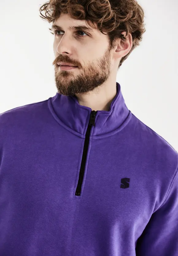 Troyer Sweatshirt - ultra violet