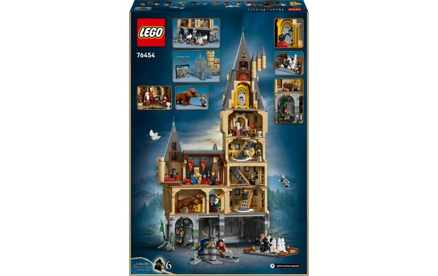 LEGO® Spielbausteine »Harry Potter Schloss Hogwarts: Der Hauptturm 76454«