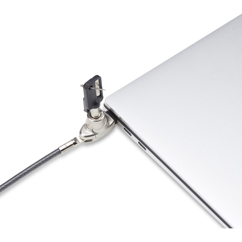 StarTech.com Antivol pour Ordinateur Portable Compatible Slot Noble Wedge ®, Câble de Verrouillage de 1,5m, Sécurité Antivol pour PC Portable, Câble en Acier Résistant aux Coupures, Serrure à Clé