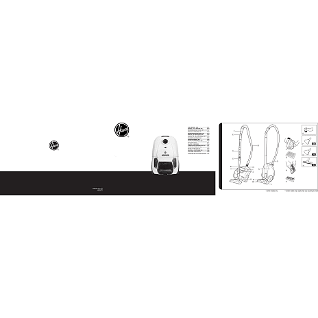 Hoover Brave BV51 HM011 støvsuger