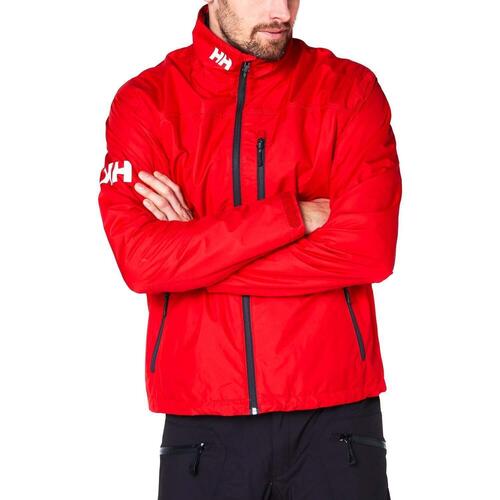 Helly Hansen - CREW MIDLAYER JACKET Rojo