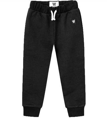Wood Wood Sweatpants - Ran - Sort