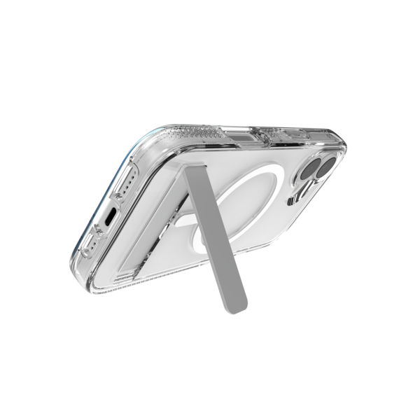 iPhone 17 MagSafe Schutzhülle Crystal Palace Snap mit Aufstellfunktion aus Recycelten Materialien (702318860) - Transparent