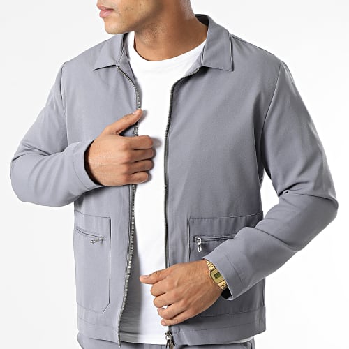 Ensemble Pantalon Veste ZY1106 Gris