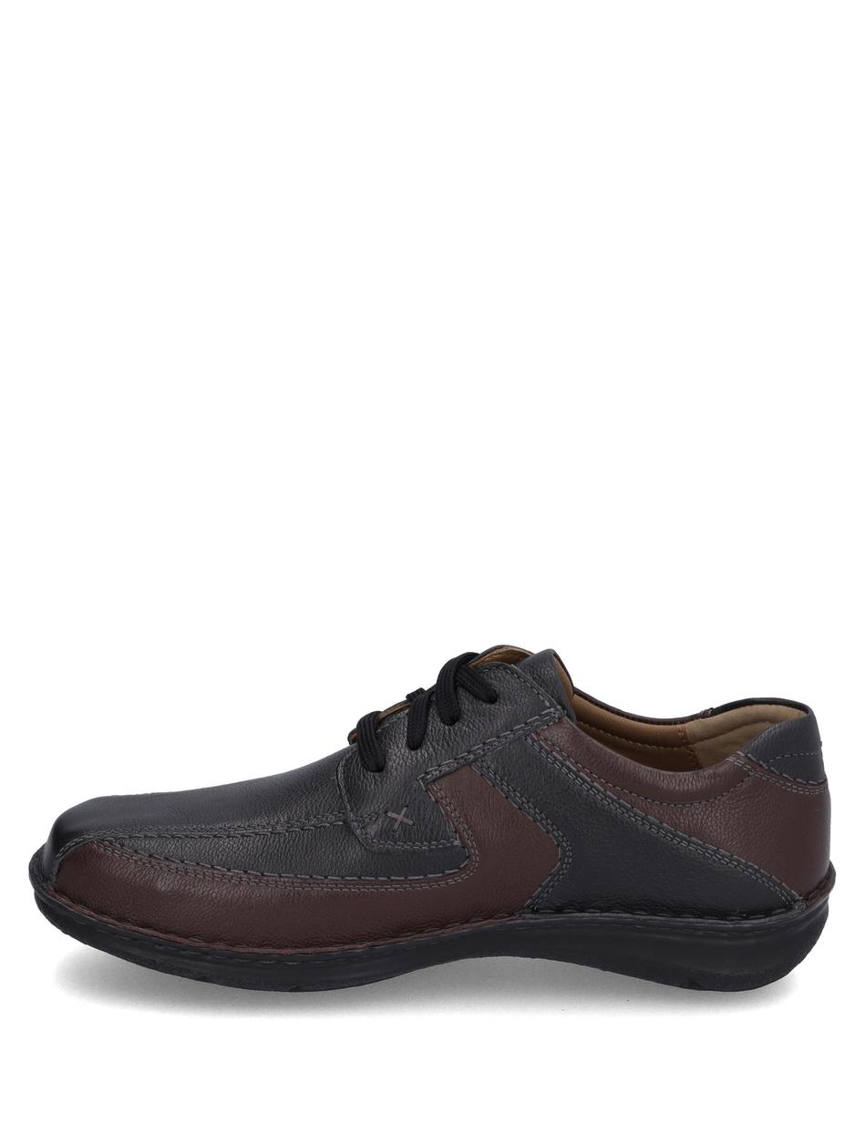 Halbschuh Anvers 08, schwarz-kombi
