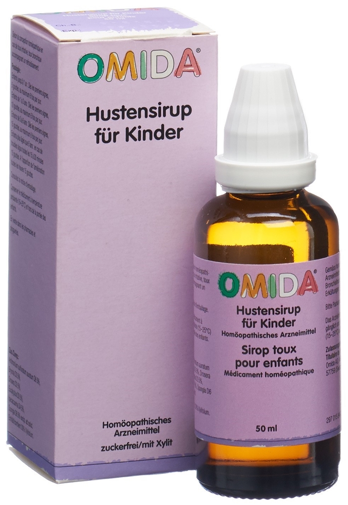Omida Hustensirup für Kinder<br>50 ml, Sirup