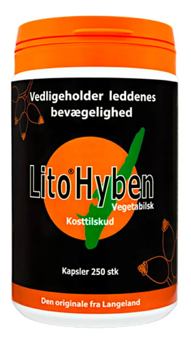 Lito Hyben Vegetabilske Kapsler - 250 kaps.