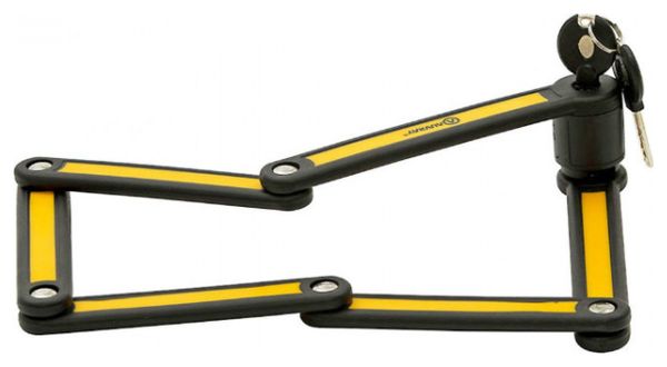 ANTIVOL VELO PLIABLE AUVRAY BLOC L 85cm NOIR TYPE COUTEAU