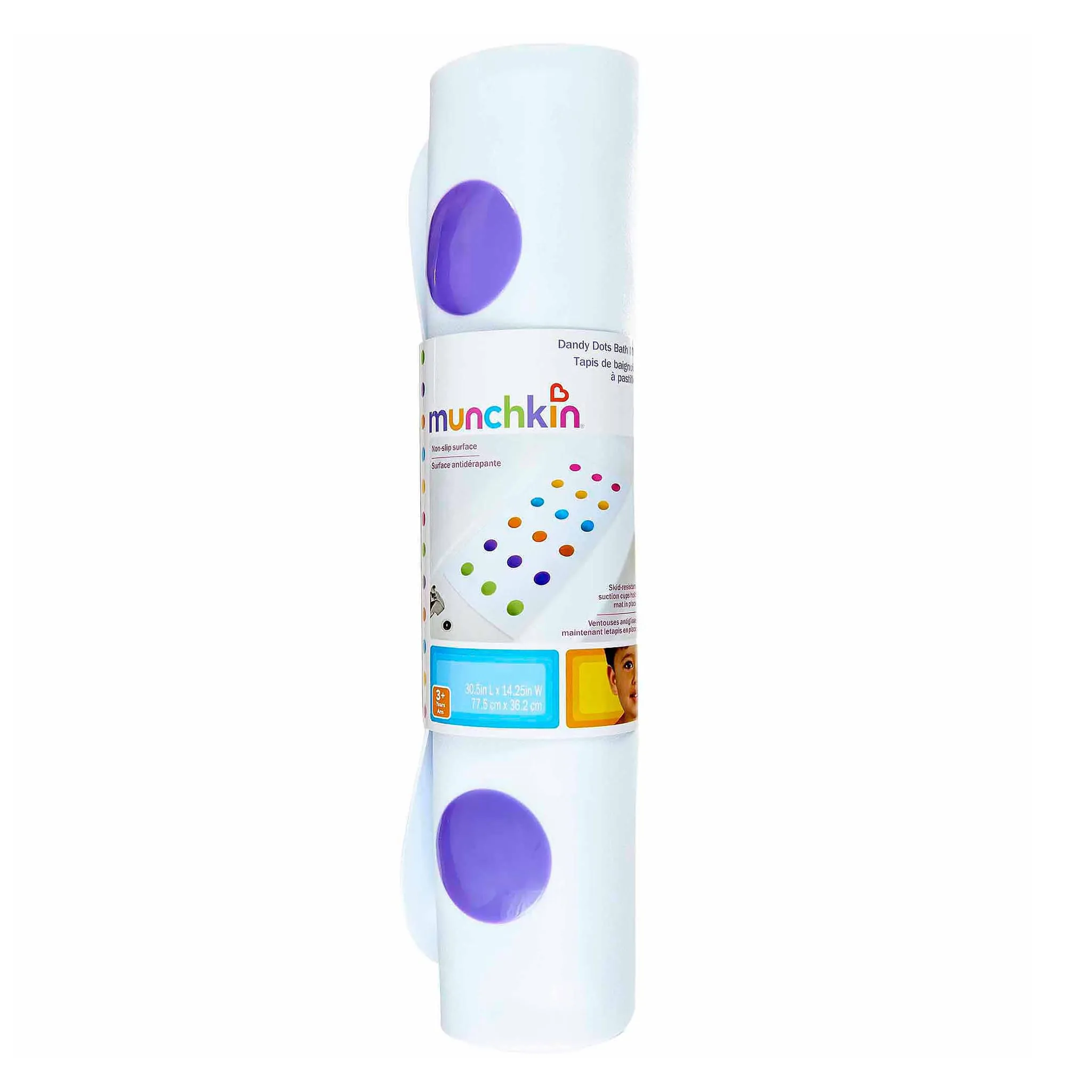 Munchkin Tapis de Bain - Pois Multicolor