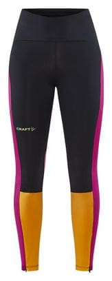 Collant Long Craft Pro Hypervent Noir Rose Femme