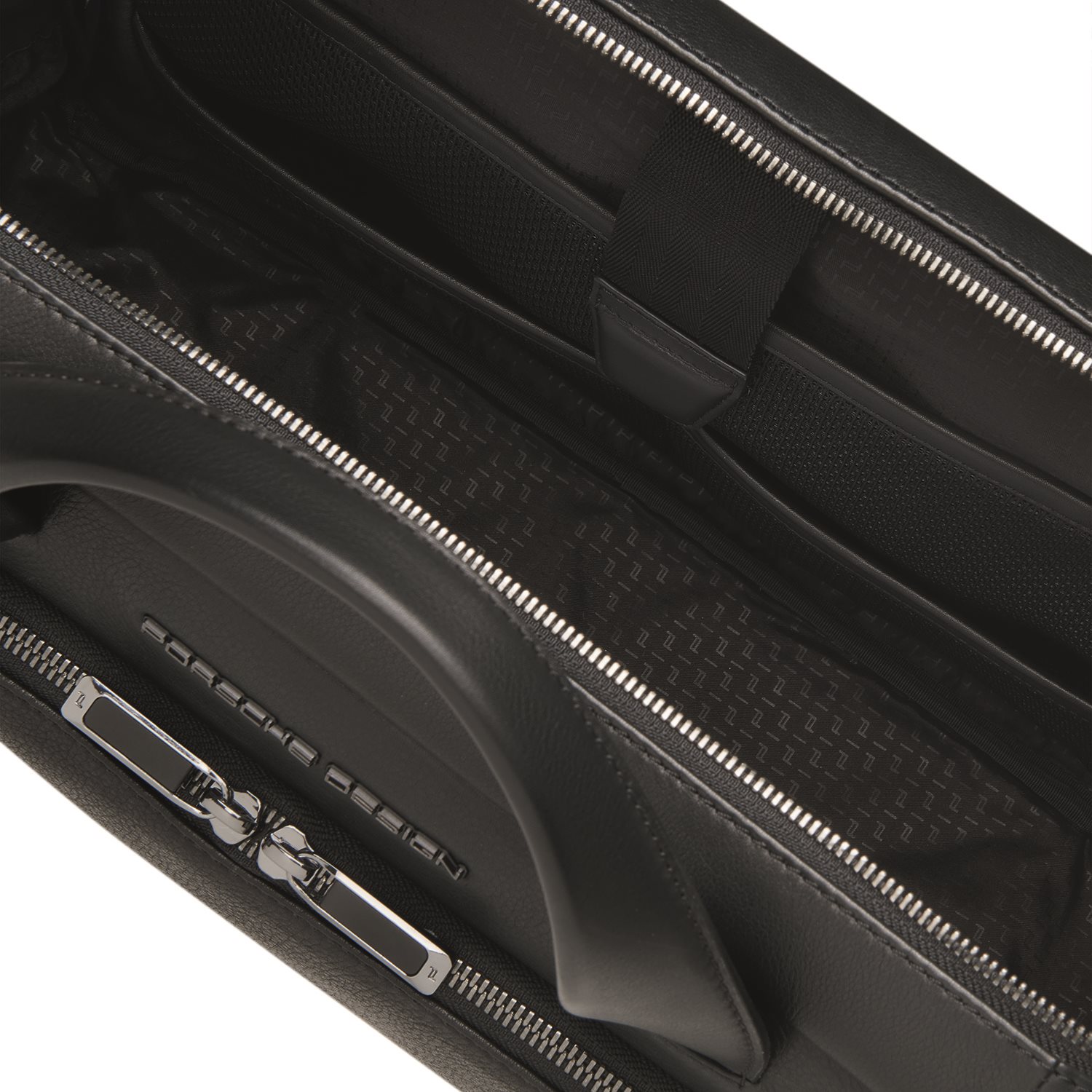 Porsche Design Roadster Leather Briefcase S black