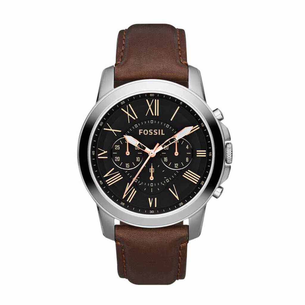 Montre Fossil Grant Noir