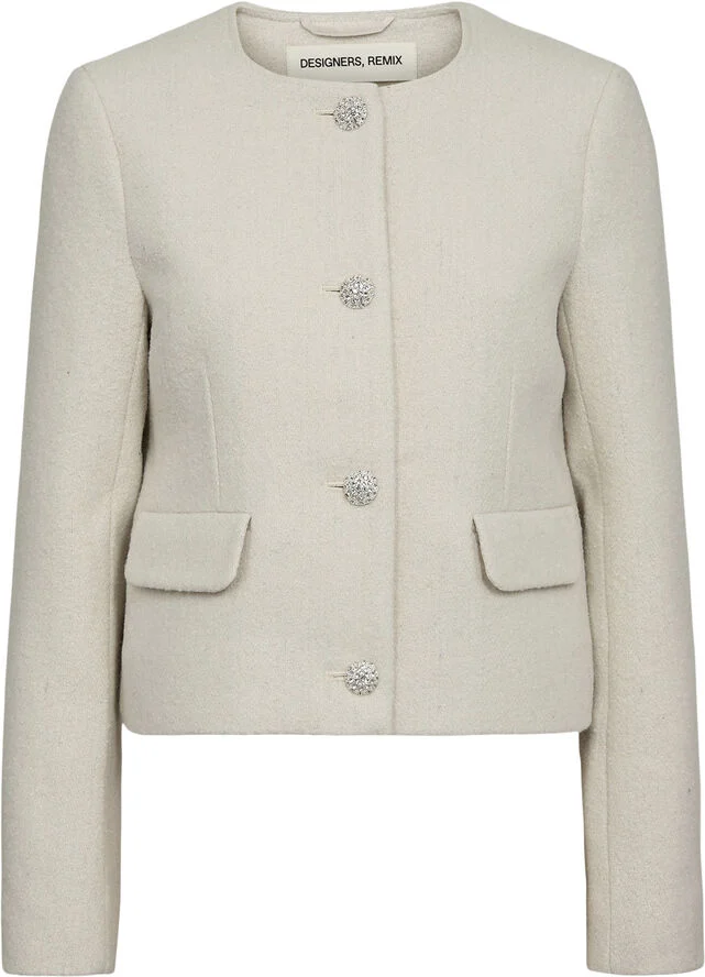 Designers Remix Amalia Button Jacket Sand