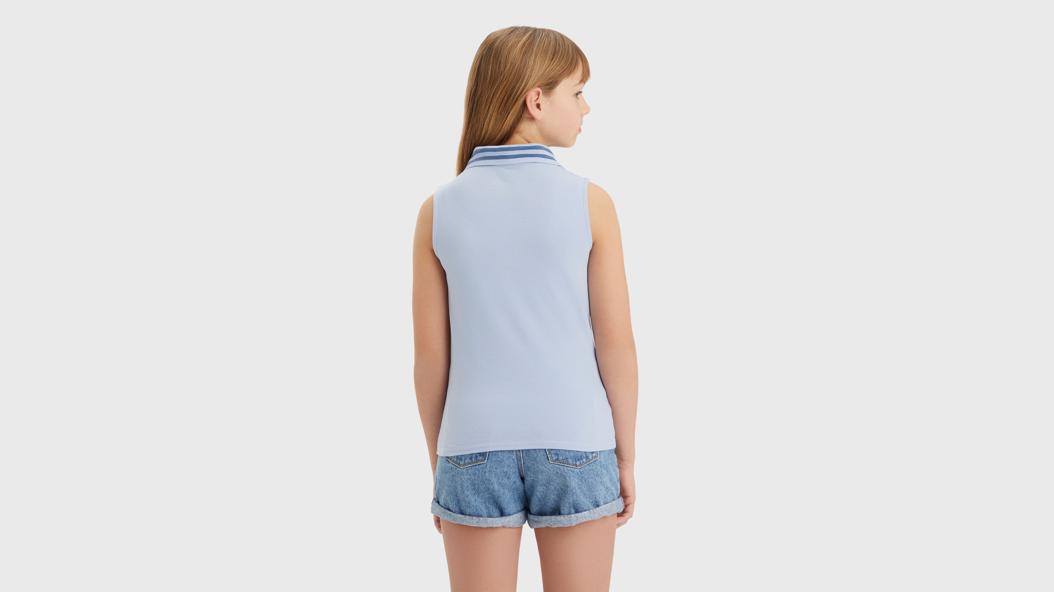 Polo Tank Top - Brunnera Blue - Bleu