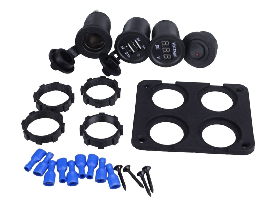 Car Systems 12 volt 4 modules inbouwkit