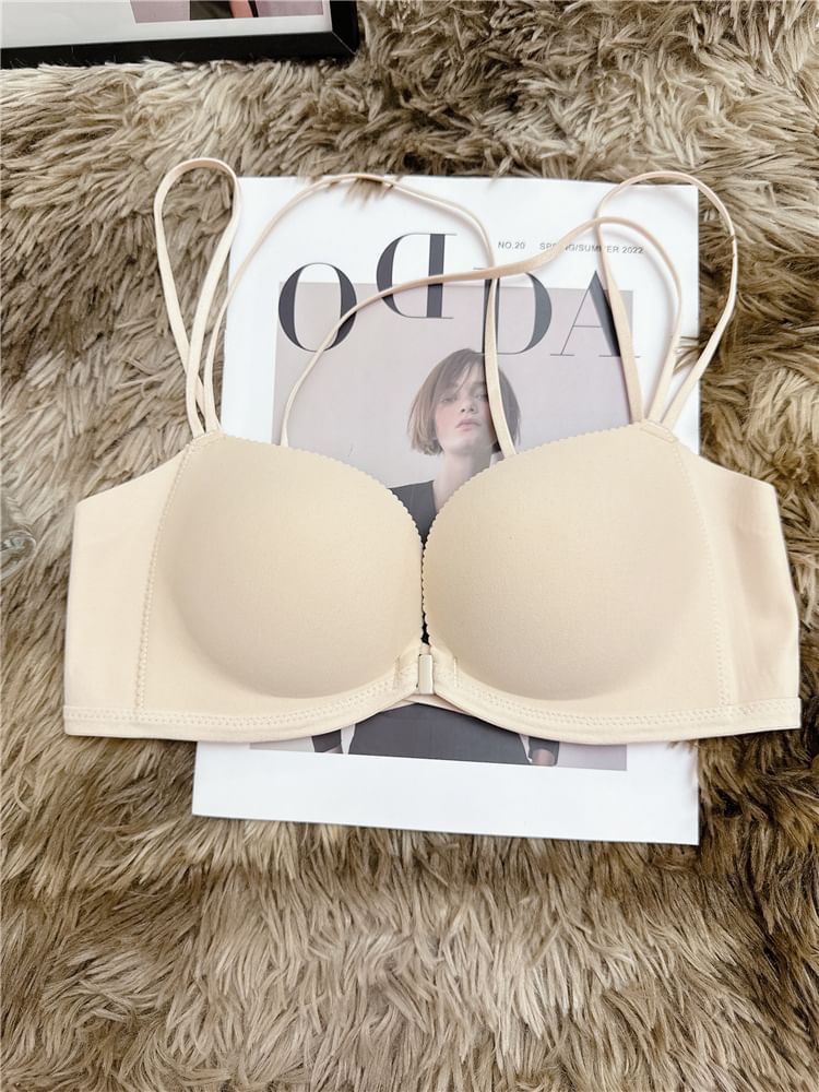 Croix - Set: Push-up bh met voorsluiting + slipje
