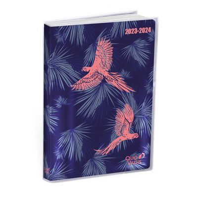 Agenda Jungle Spirit - 1 jour par page - 12 x 17 cm - ara - Quo Vadis