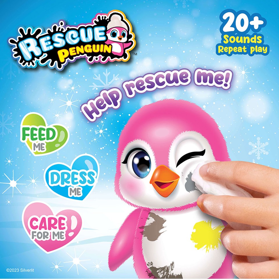 Silverlit - Rescue Penguin - Pink
