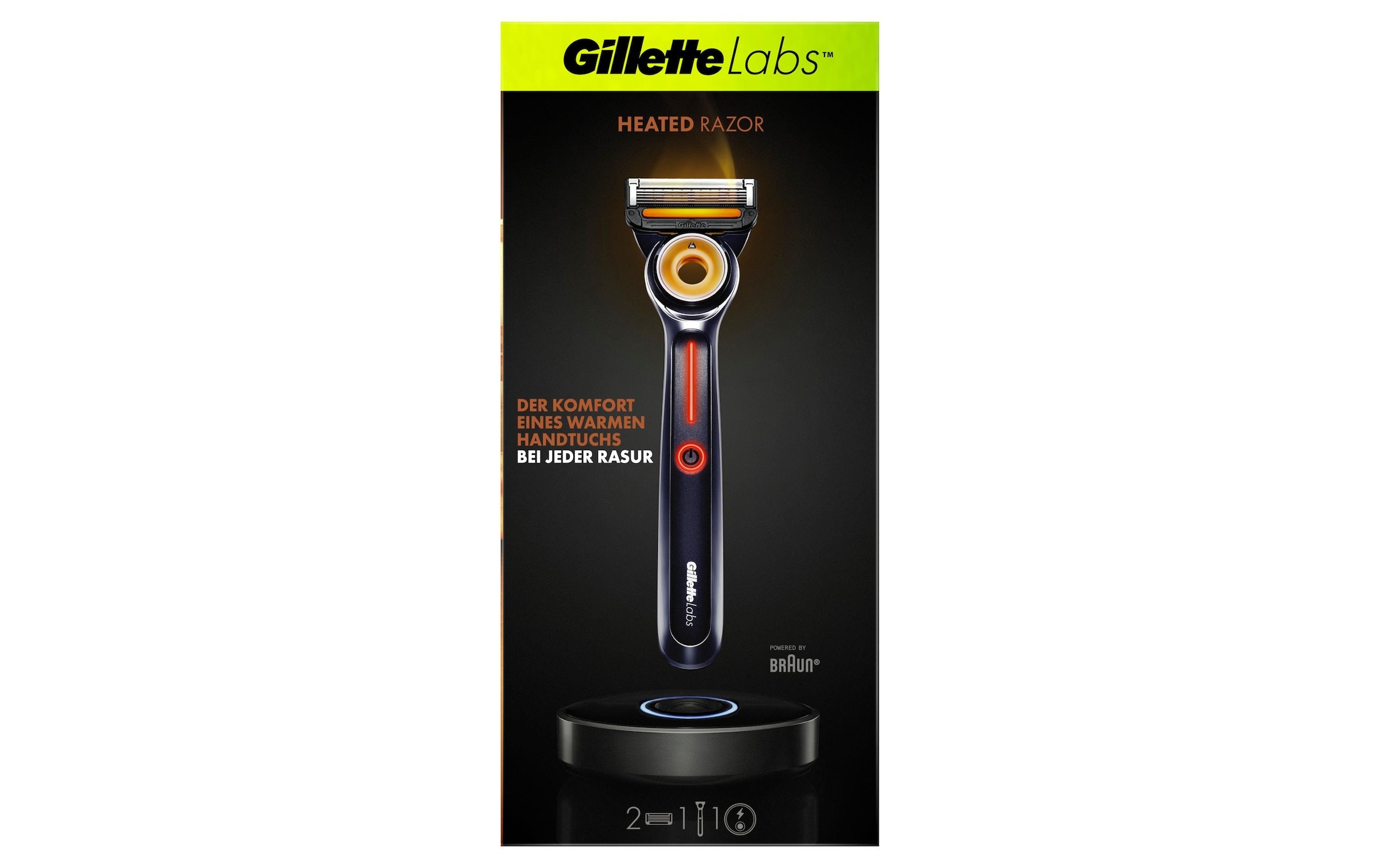 Gillette Körperrasierer »Heated Razor Travel«
