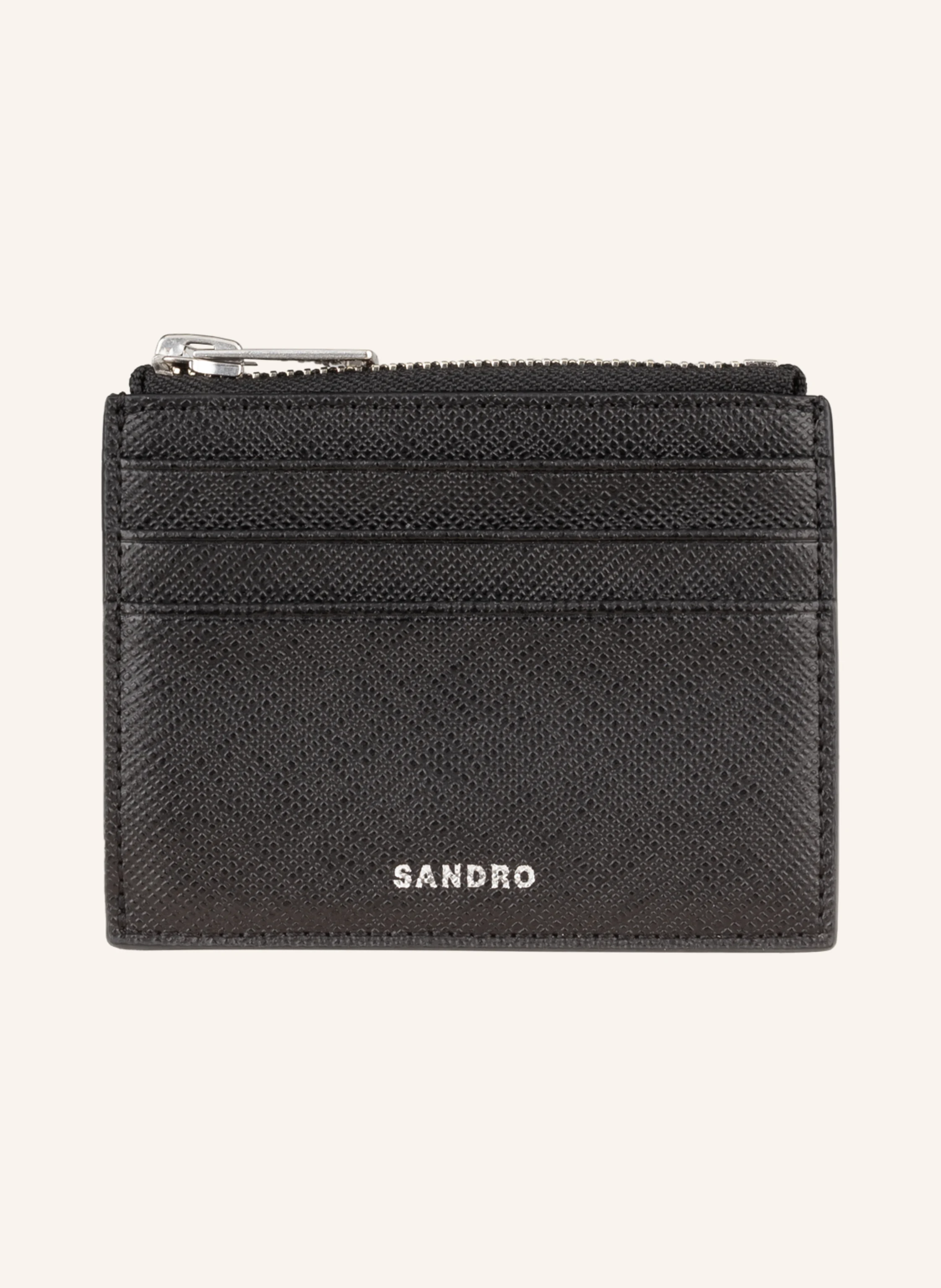 SANDRO Saffiano-Geldbörse
