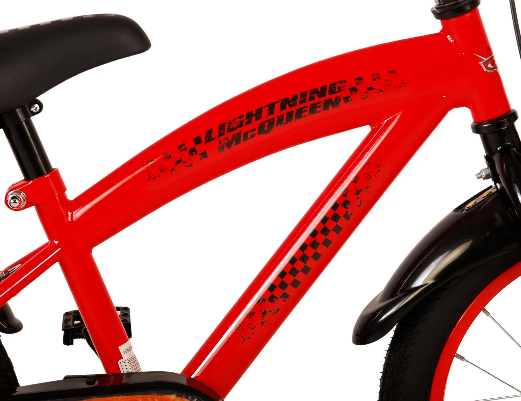 Kinderfahrrad Disney Cars Fahrrad für Jungen 16 Zoll Kinderrad in Rot