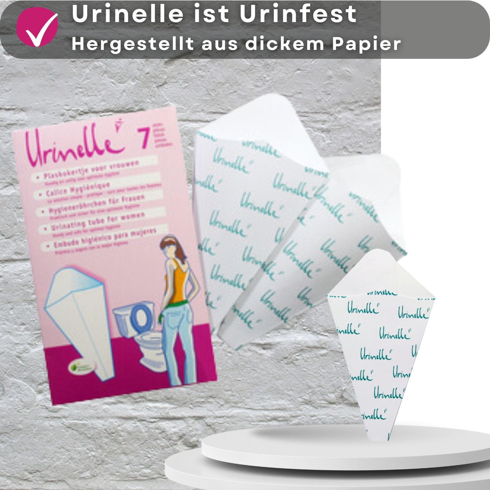Lovelyness - Urinelle für Frauen - Reiseurinal