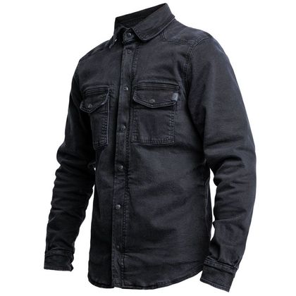 Surchemise John Doe MOTOSHIRT DENIM - Noir