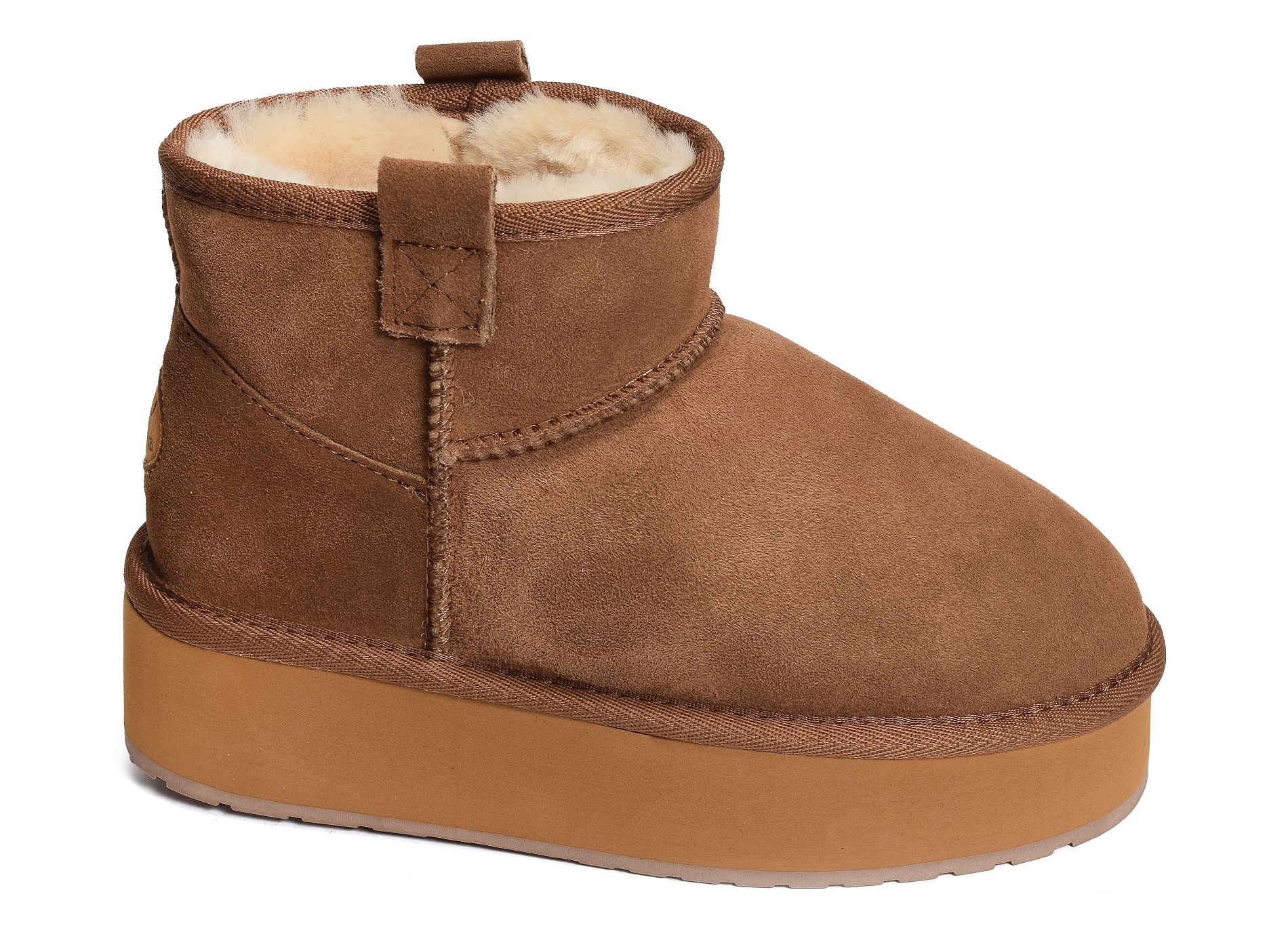 Foy flatform micro chestnut