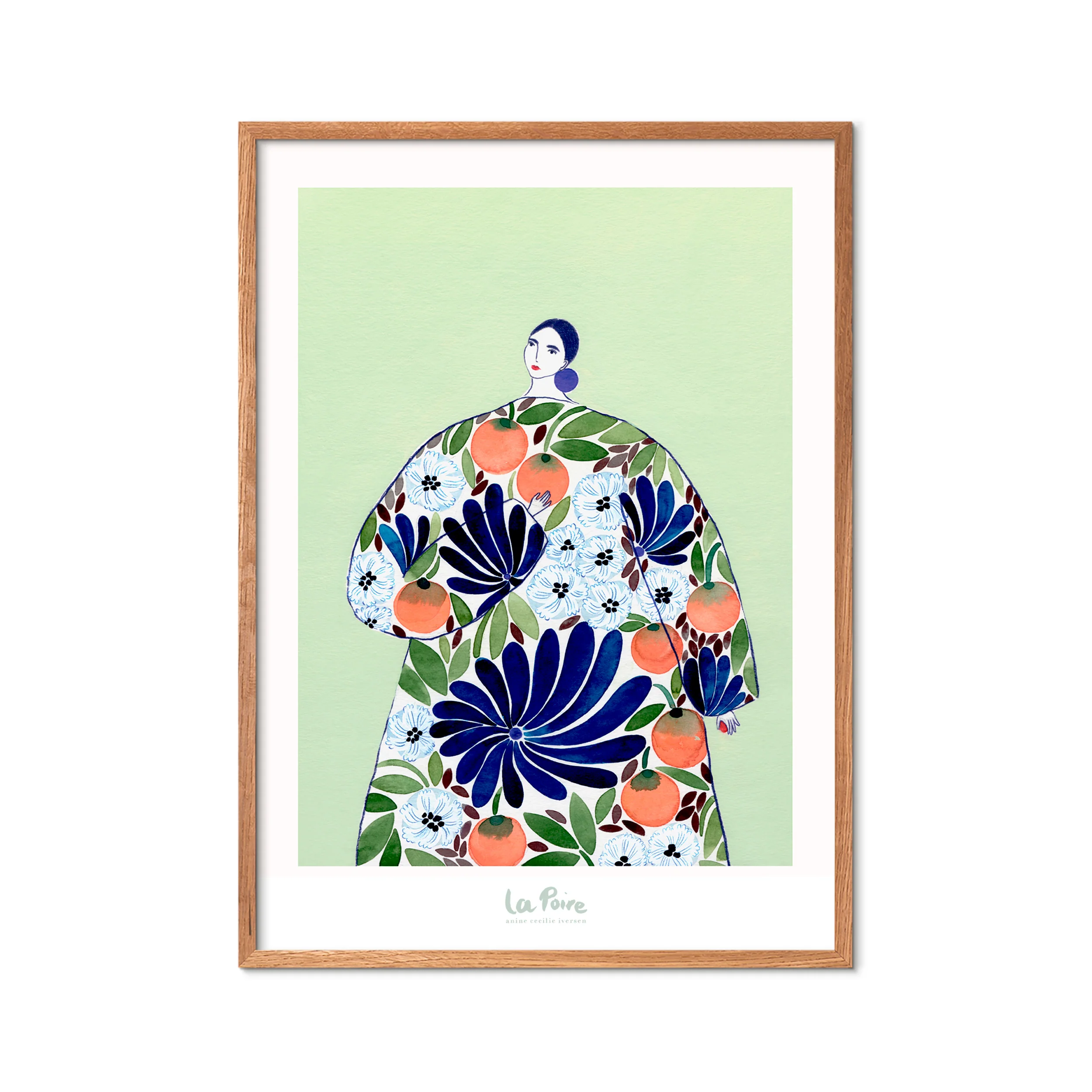 Poster & Frame  La Poire Orange Coat plakat - A3