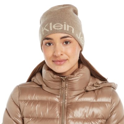 Bonnet femme Logo beanie CALVIN KLEIN