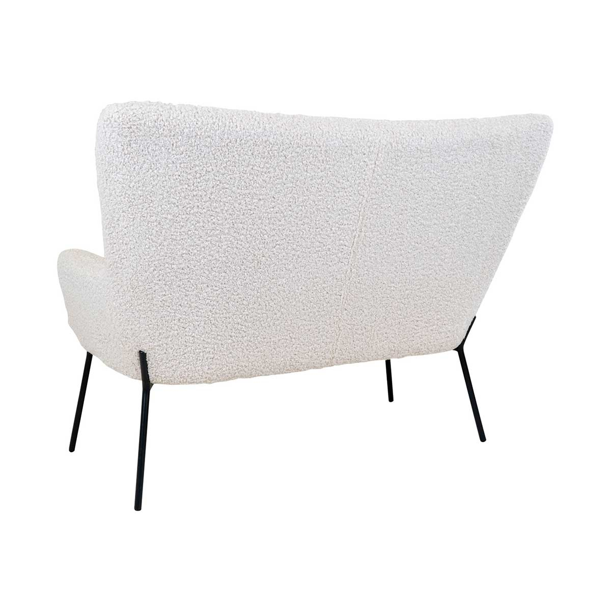 Rosemarie schapenvacht bank - 2 zits - Wit Wit