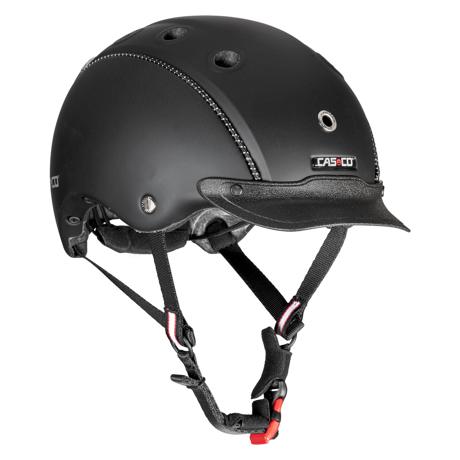 CASCO Turnier Kinderreithelm Choice  - schwarz - S(52-56)