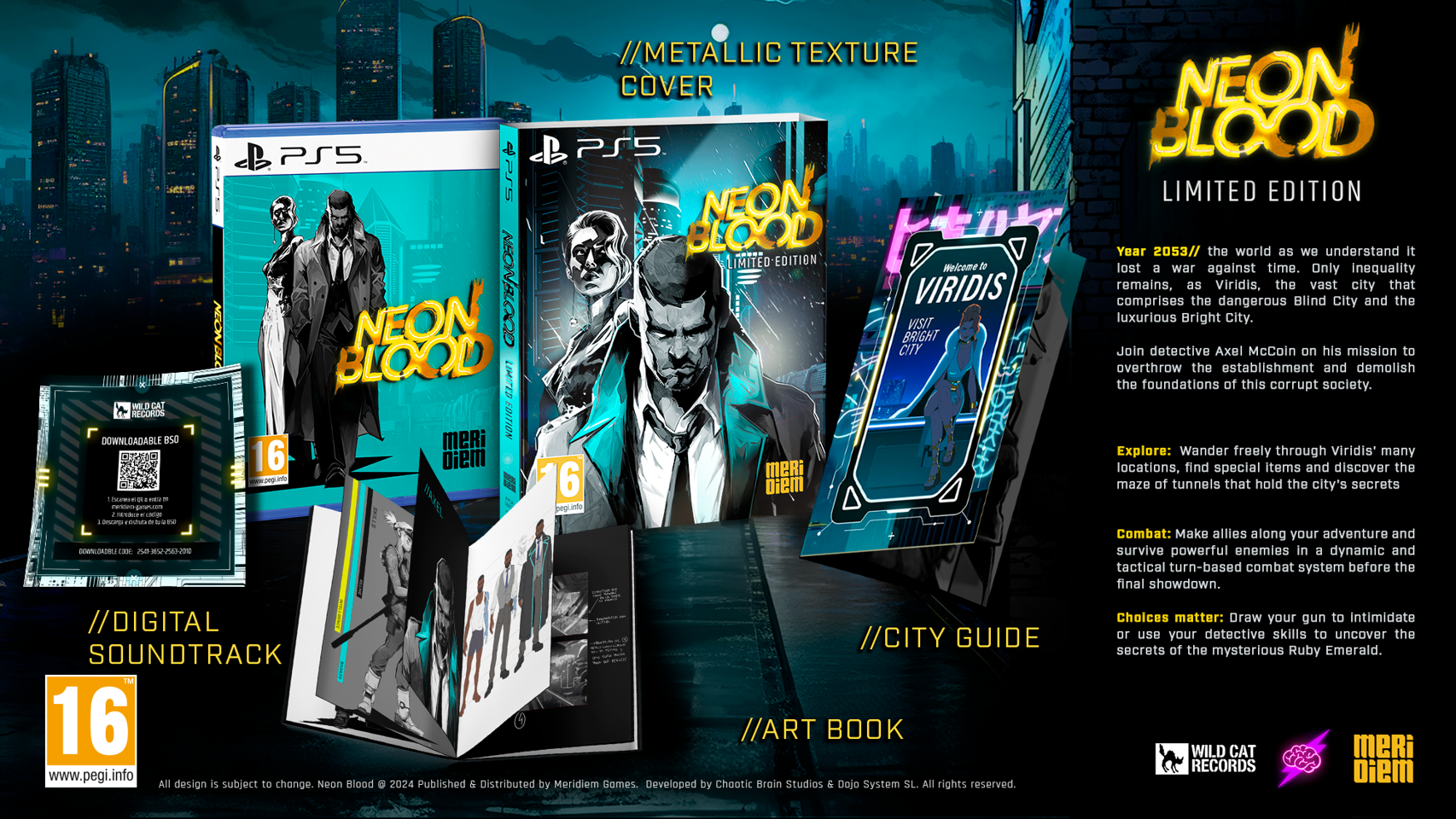 Neon Blood (Limited Edition)- PlayStation 5