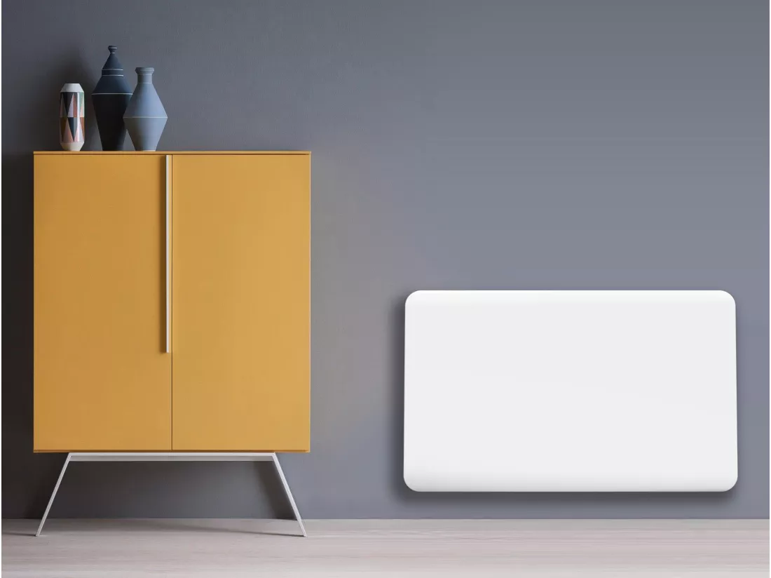 Radiateur à inertie avec plaque céramique interne avec contrôle WIFI