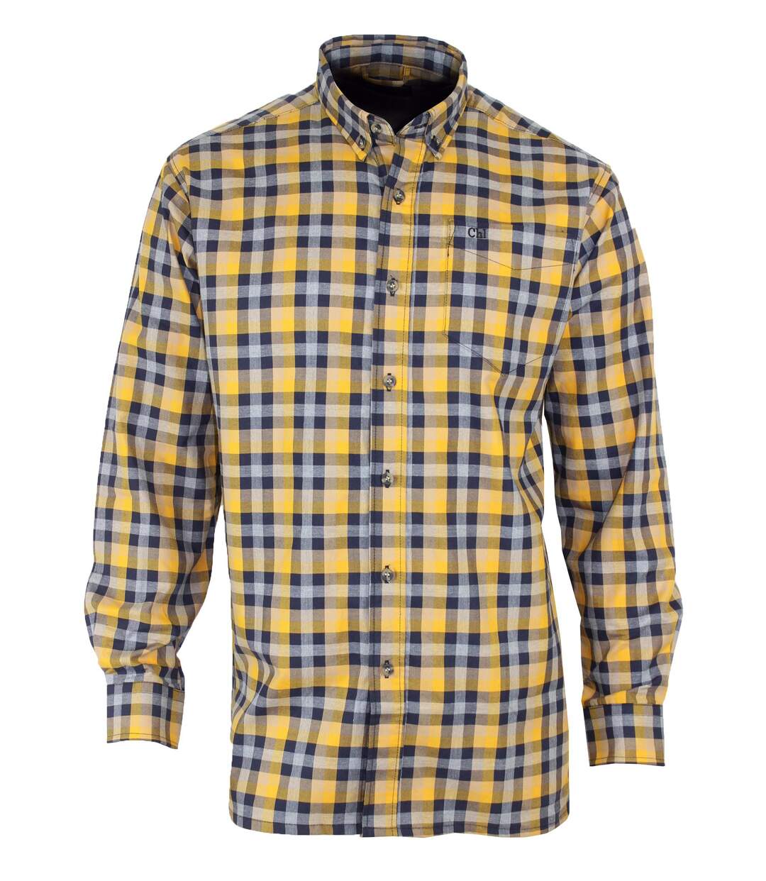Chemise manches longues en flanelle de coton CH2023 - MD
