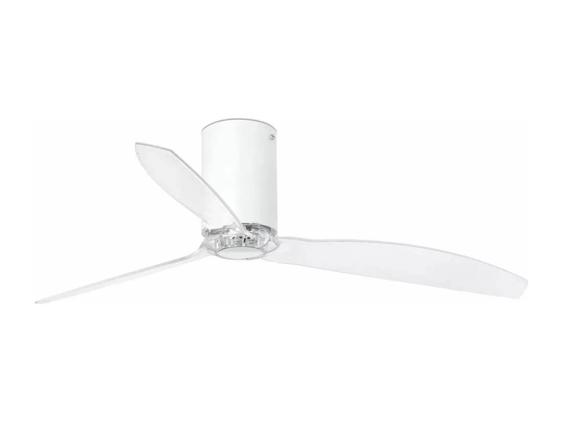 MINI TUBE FAN M Ventilateur DC blanc mat/transparent