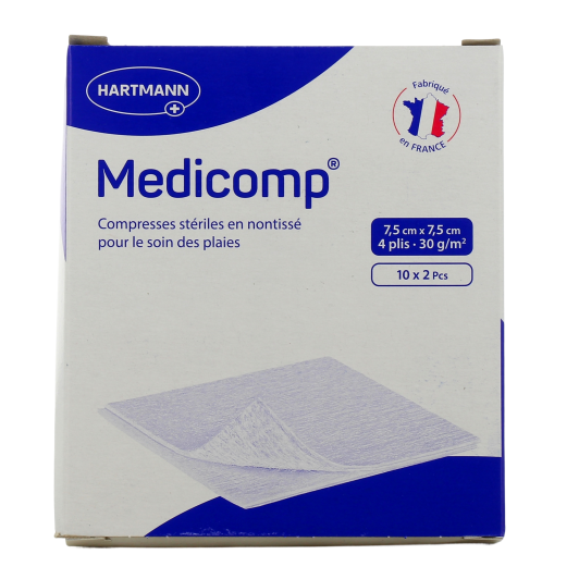 Compresses stériles en nontissé Hartmann Medicomp