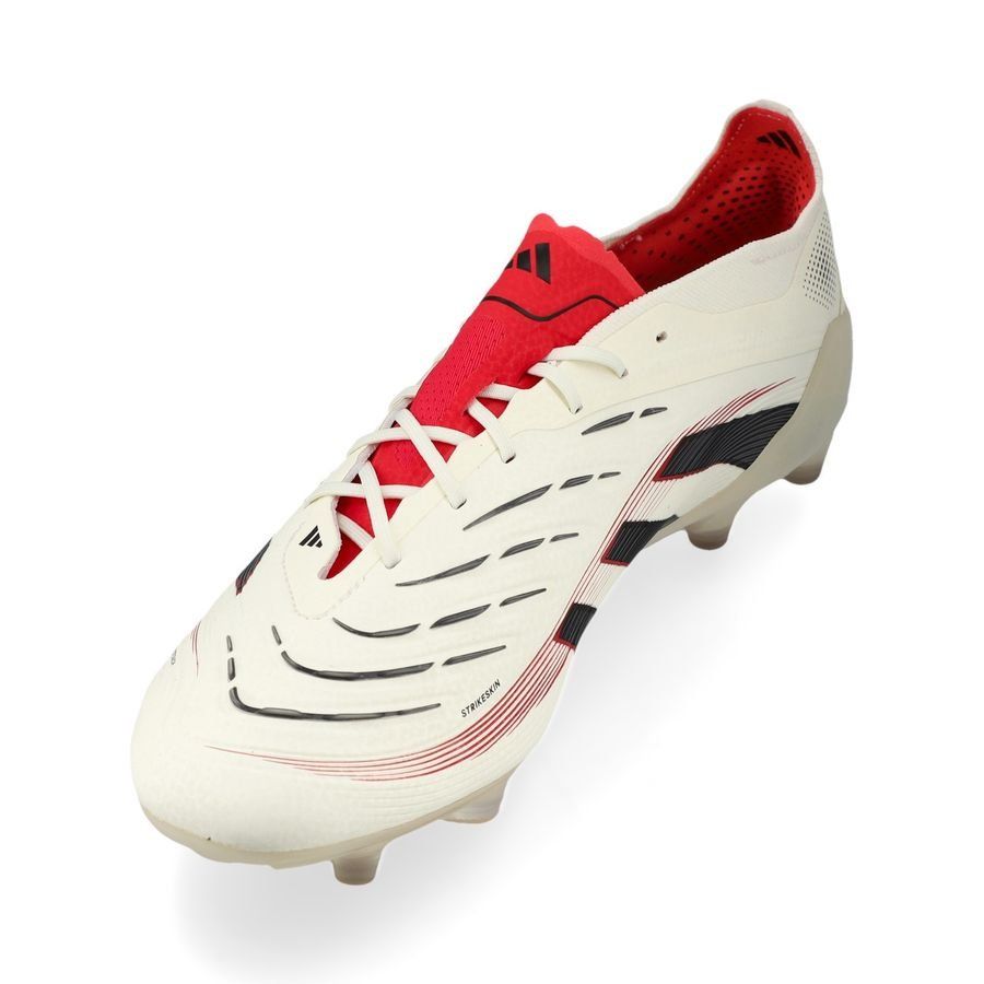 adidas Predator Elite AG Champagne - Blanc/Noir/Pure Ruby