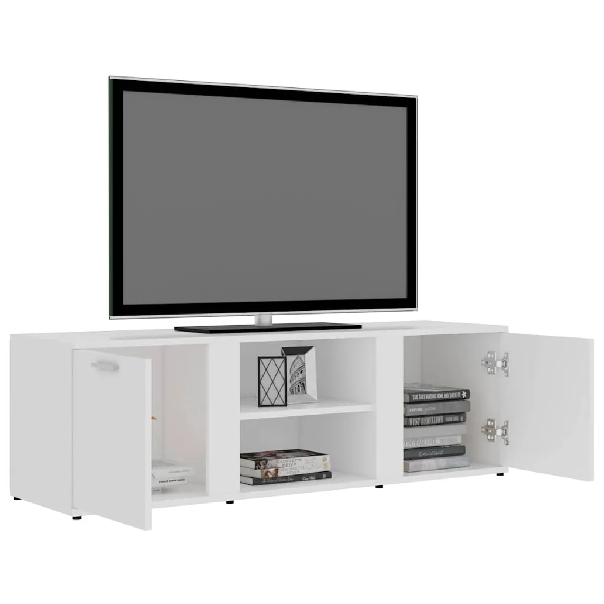 vidaXL Meuble TV - Blanc