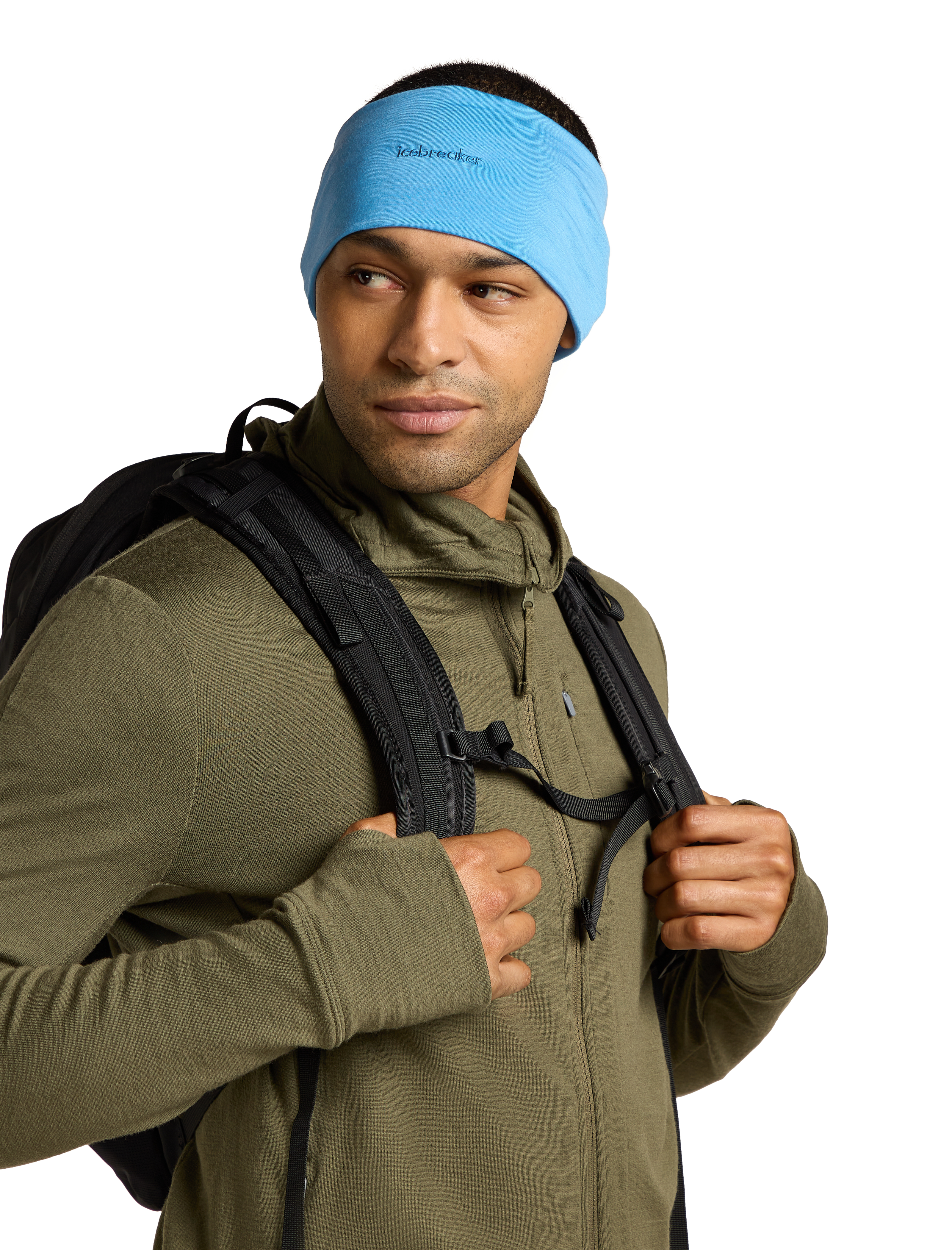 Cool-Lite™ Merino Blend Flexi Headband Unisex Arctic
